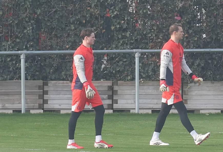 开云-图片报：诺伊尔将首发出战门兴；16岁小将阿贾伊随一线队训练